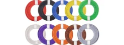 DONAU-ELEKTRONIK 150-MIX Kupferlitzen-Set 0,5 mm² | 10 x 10 m | Elektrozubehör