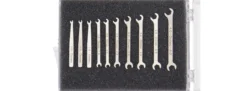DONAU-ELEKTRONIK 980-SET 10-tlg. Set Micro-Maulschlüssel | 1-4 mm | Modellbauwerkzeug