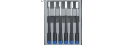 DONAU-ELEKTRONIK 280-65 6-tlg. Set Sechskant Steckschlüssel | 4,0 - 8,0 mm | Modellbauwerkzeug