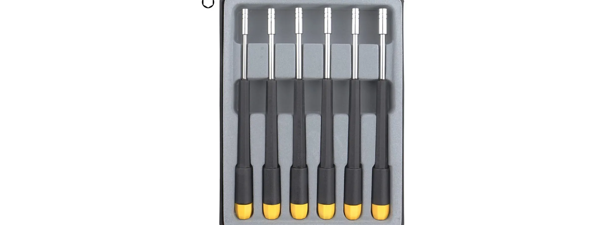 DONAU-ELEKTRONIK 280-66 6-tlg. Set Sechskant Steckschlüssel | 2,0 - 4,0 mm | Modellbauwerkzeug