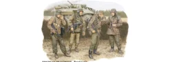 DRAGON 6091 Ambush at Poteau Ardennes 1944 | 4 Stück | Militär Bausatz 1:35