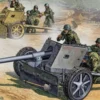 DRAGON 6249 7.5cm PaK 40 w/Heer Gun Crew | Militär Bausatz 1:35