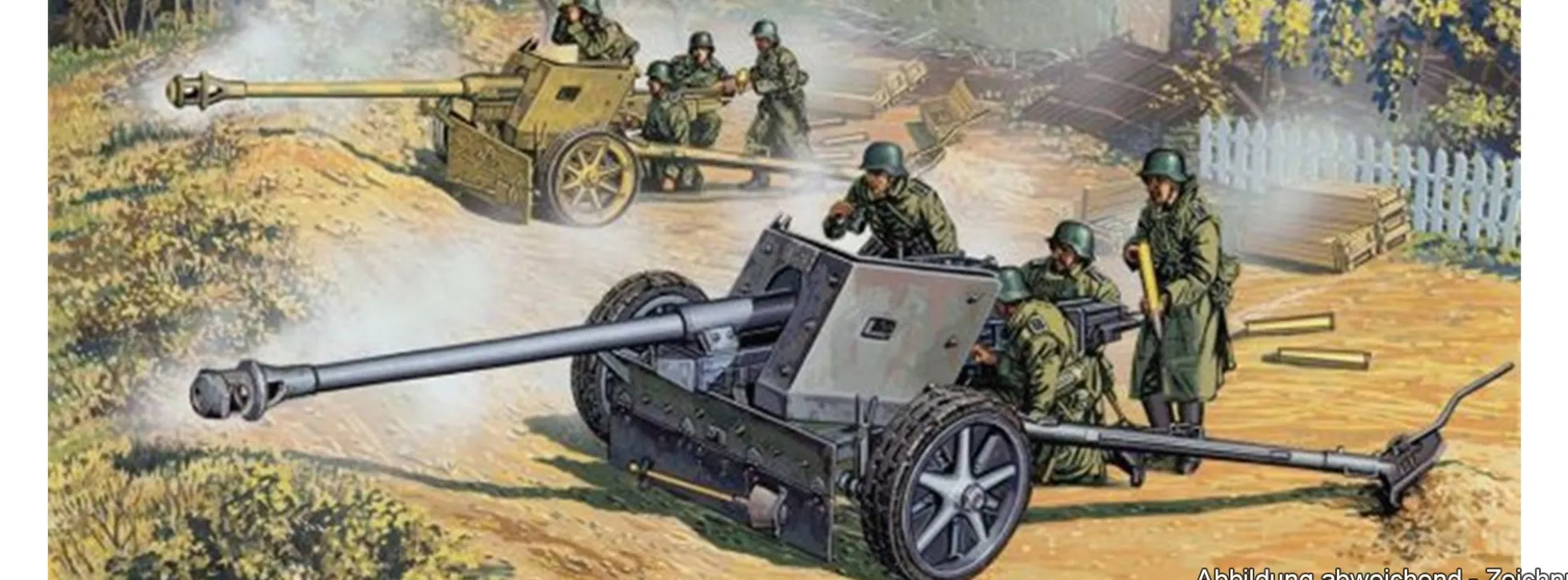 DRAGON 6249 7.5cm PaK 40 w/Heer Gun Crew | Militär Bausatz 1:35