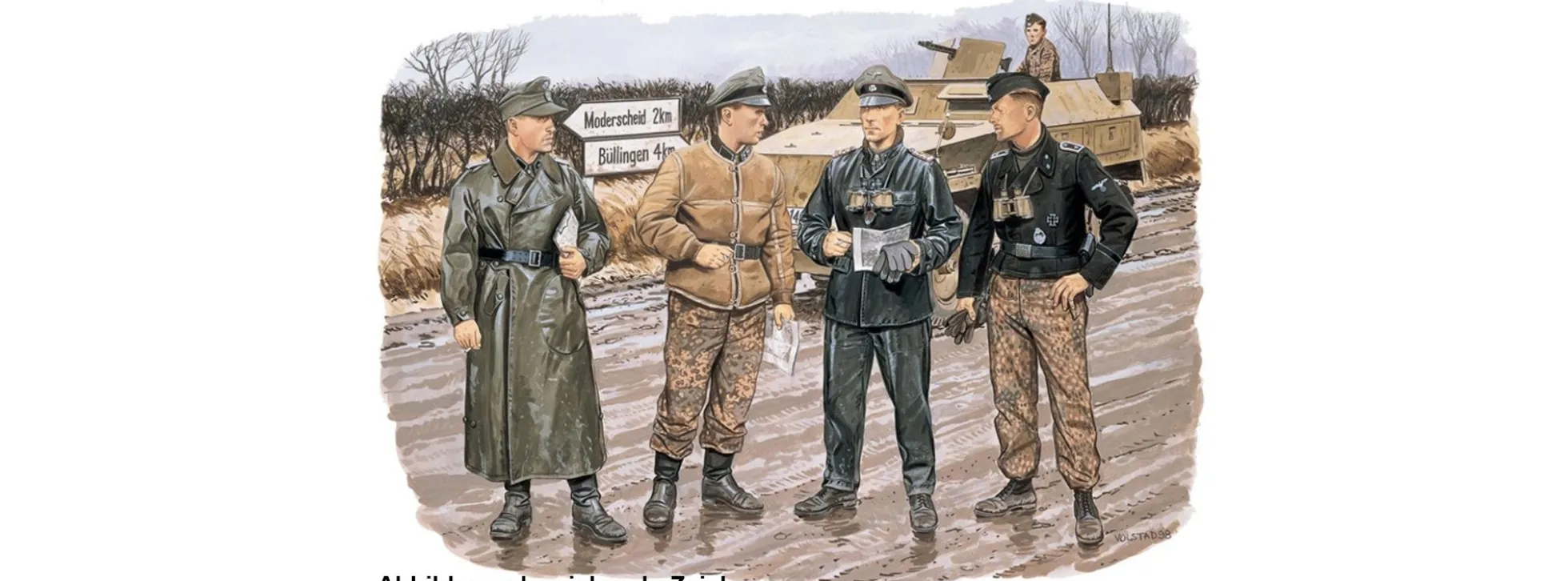 DRAGON 6088 Kampfgruppe Peiper Ardennes 1944 | 4 Stück | Militär Bausatz 1:35