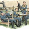 DRAGON 5532 Luftwaffe Day Fighter Bodencrew mit Equipment | Figuren Set Bausatz 1:48