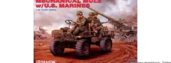 DRAGON 3317 Mechanical Mule mit U.S. Marines | Militär Bausatz 1:35