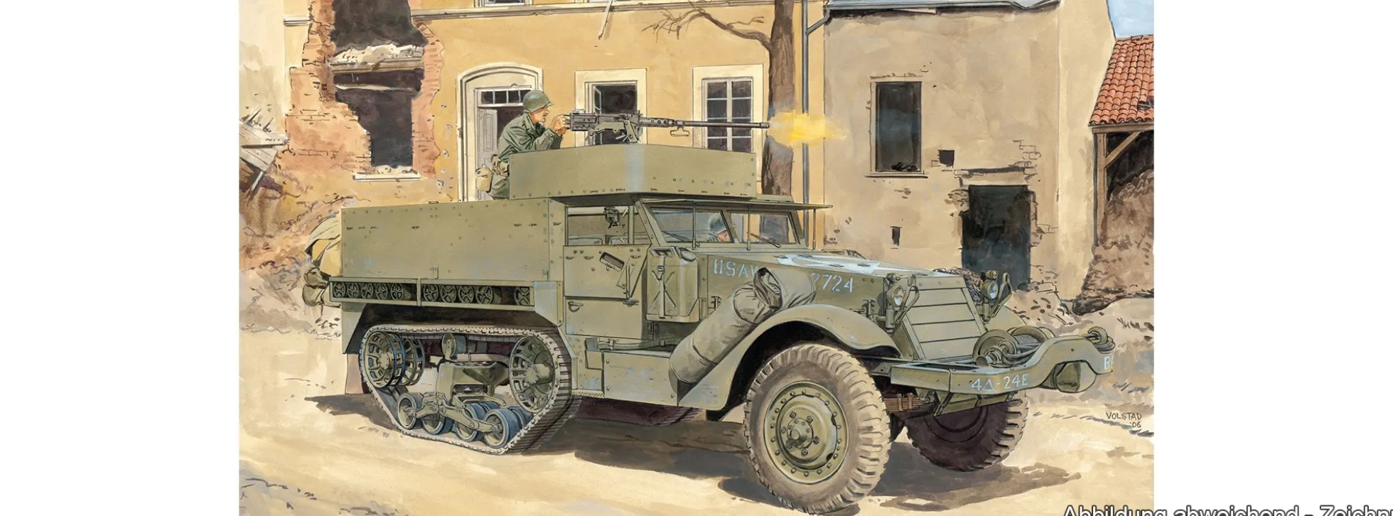 DRAGON 6332 M3/M3A1/M3A2 Half-Track | 3in1 | Militär Bausatz 1:35
