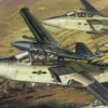 DRAGON 4614 Panavia Tornado F3 No.III Squadron Flugzeug Combo | 2 Stück | Flugzeug Bausatz 1:144