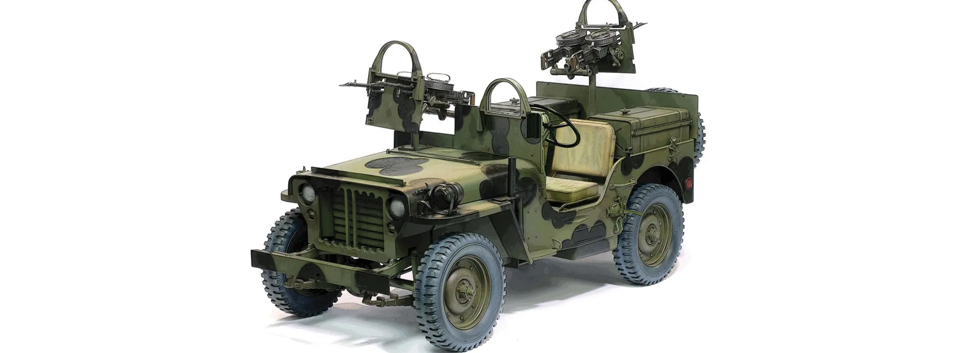 DRAGON 75042 SAS 4x4 Truck Northwest European Theatre 1944 | Militär Bausatz 1:6