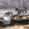 DRAGON 6788 Sd. Kfz. 3a Maultier Half Track mit 3,7cm FlaK37 | Flugabwehrfahrzeug Bausatz 1:35