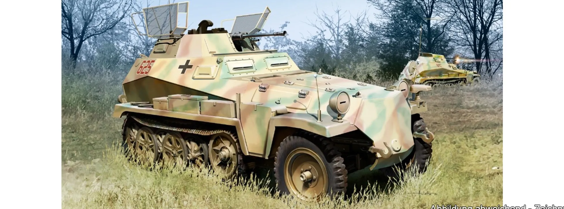 DRAGON 6859 Sd.Kfz. 250/9 Ausf. A le.S.P.W. 2cm | Panzer Bausatz 1:35