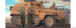DRAGON 6425 Sd. Kfz. 250/8 mit 7.5cm K.51 L/24 | Panzer Bausatz 1:35
