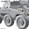 DRAGON 6964 Sd.Kfz.234/3 mit 7.5cm KwK | Militär Bausatz 1:35