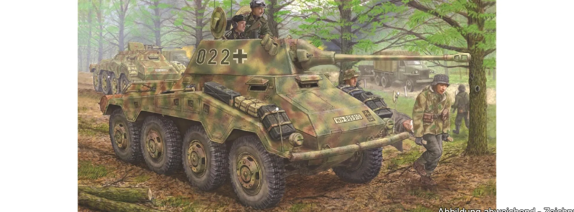 DRAGON 6943 Sd. Kfz. 234/2 Puma | Radpanzer Bausatz 1:35