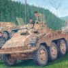 DRAGON 6298 Sd. Kfz. 234/1 Schwerer Panzerspähwagen | Panzer Bausatz 1:35