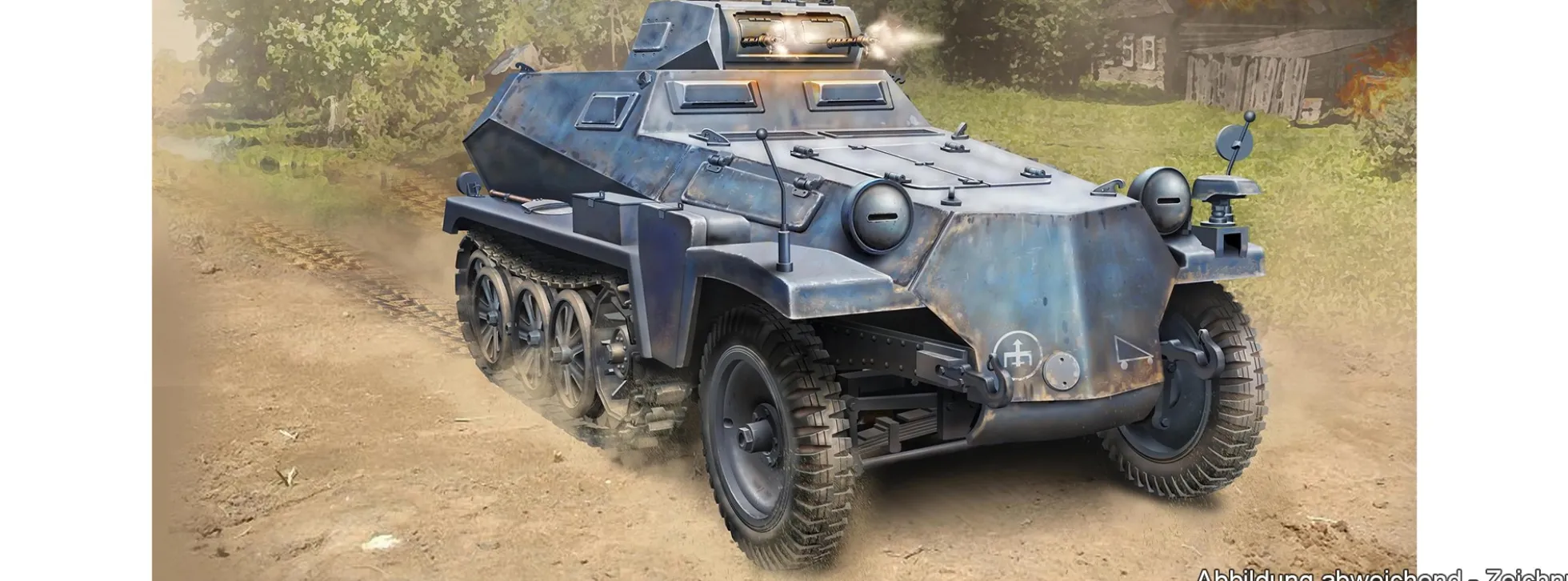 DRAGON 6952 Sd.Kfz. 253 w/ Panzer I Turm | Panzer Bausatz 1:35