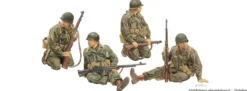 DRAGON 6378 U.S. Army Panzer Fahrer 1944-45 | 4 Stück | Figuren Bausatz 1:35