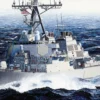 DRAGON 1023 U.S.S. Arleigh Burke DDG-51 | Schiff Bausatz 1:350