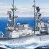 DRAGON 1014 U.S.S. Kidd DDG-993 | Schiff Bausatz 1:350