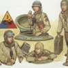 DRAGON 6054 US Tank crew NW Europe 1944 | Figuren Bausatz 1:35