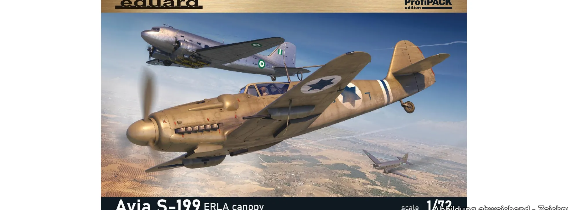 Eduard 70152 Avia S-199 ERLA canopy | Flugzeug Bausatz 1:72