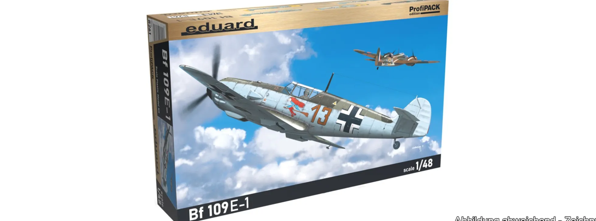 Eduard 8261 Bf 109E-1 ProfiPACK | Flugzeug Bausatz 1:48