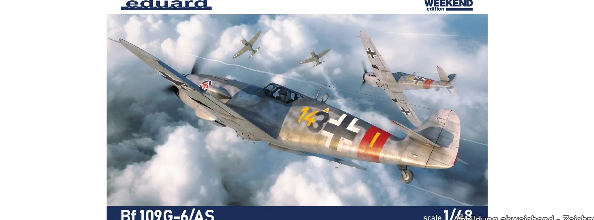 Eduard 84169 Bf 109G-6/AS | Flugzeug Bausatz 1:48