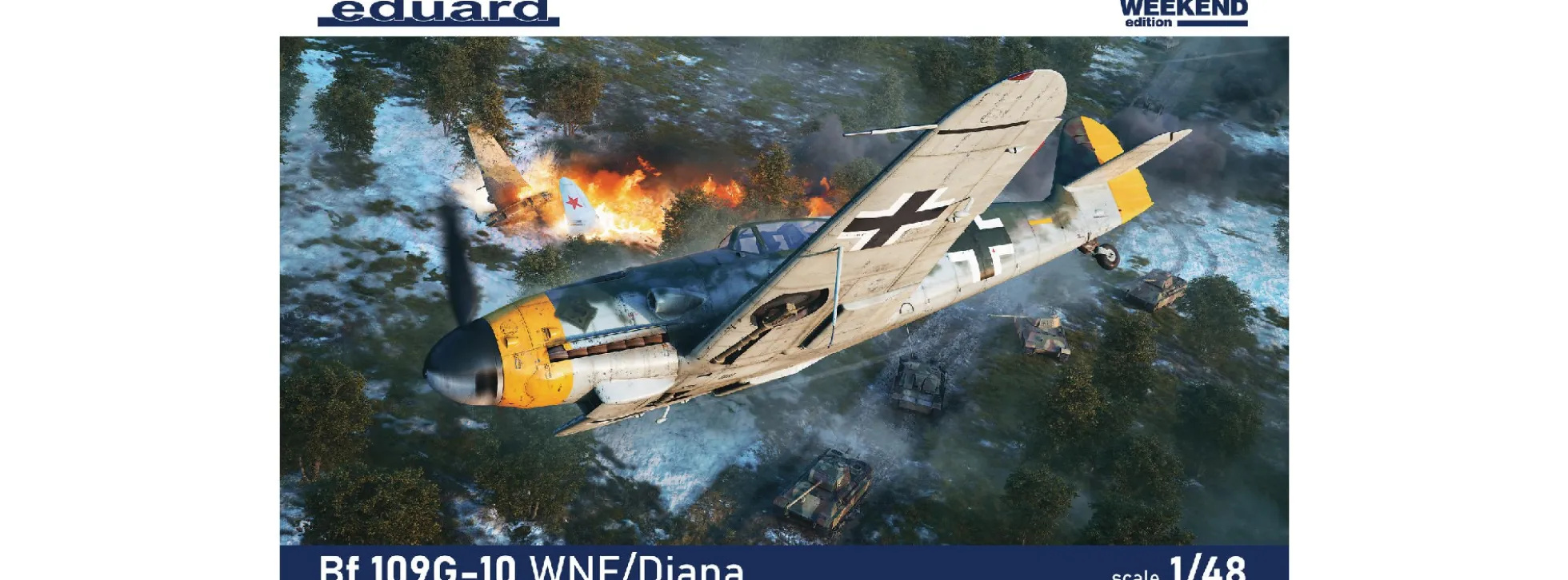 Eduard 84182 Bf 109G-10 WNF/Diana | Flugzeug Bausatz 1:48