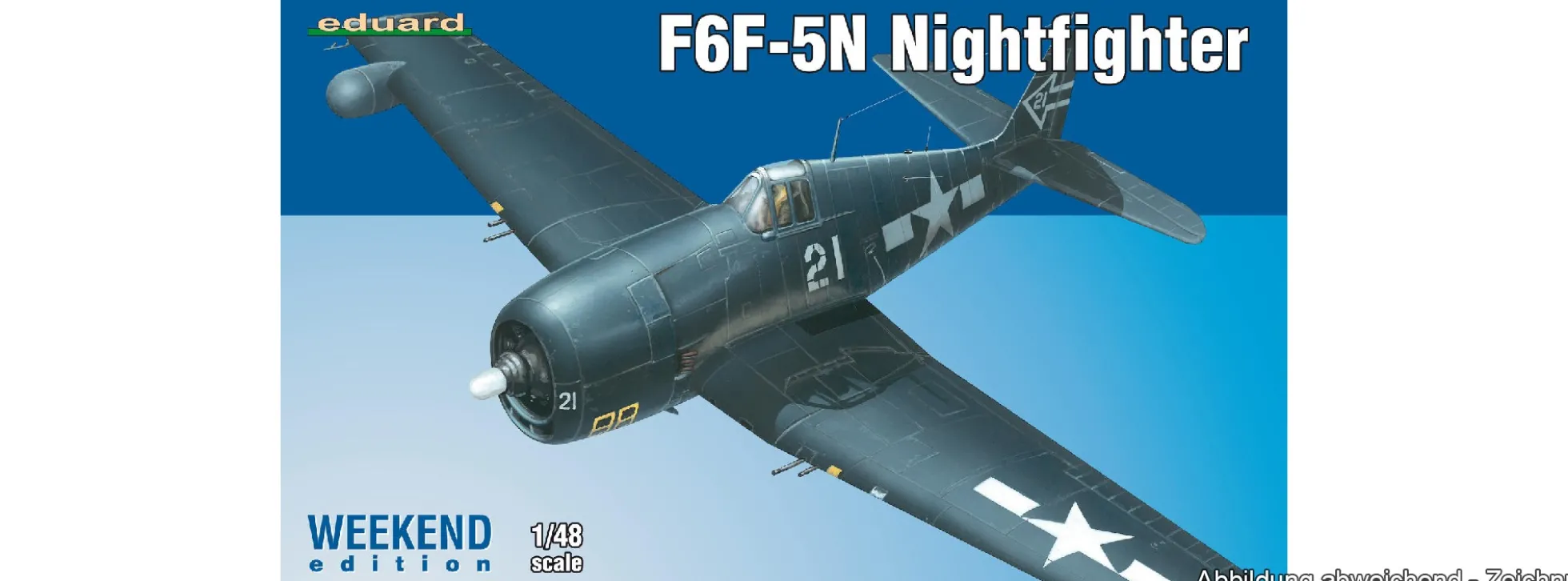 Eduard 84133 F6F-5N Nightfighter | Flugzeug Bausatz 1:48