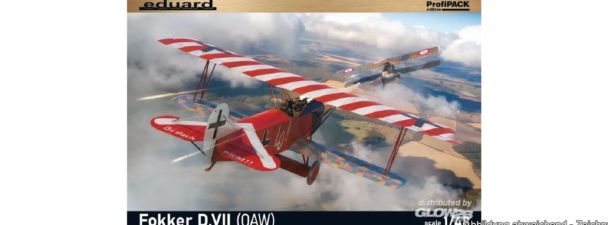 Eduard 8136 Fokker D.VII | Flugzeugbausatz 1:48