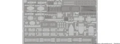 Eduard 53069 Fotoätzteile für HobbyBoss USS Arizona 1941 | Schiffsbausatz Zubehör 1:350