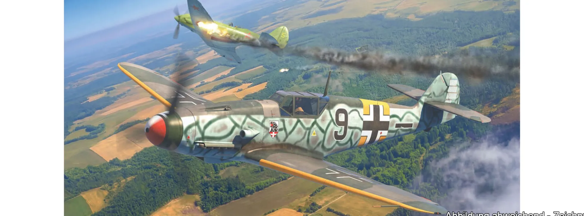 Eduard 84212 Messerschmitt Bf 109F-2 | Flugzeug Bausatz 1:48