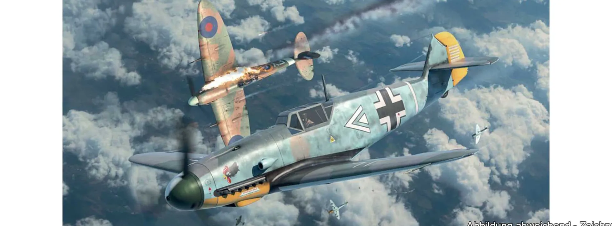 Eduard 7474 Messerschmitt Bf 109F-2 | Flugzeug Bausatz 1:48