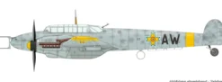 Eduard 84145 Messerschmitt Bf 110F Nachtjäger Weekend Edition | Flugzeug Bausatz 1:48