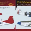 Eduard R0021 North American P-51D Mustang Dual Combo | 2 Stück | Flugzeug Bausätze 1:72