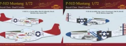 Eduard R0021 North American P-51D Mustang Dual Combo | 2 Stück | Flugzeug Bausätze 1:72