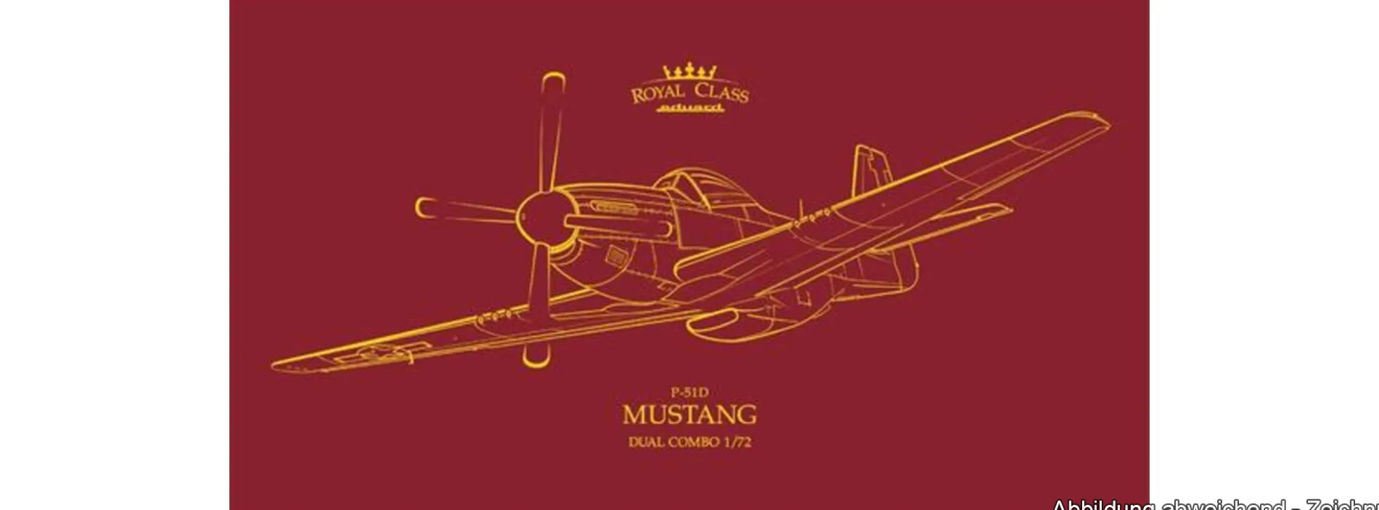 Eduard R0021 North American P-51D Mustang Dual Combo | 2 Stück | Flugzeug Bausätze 1:72