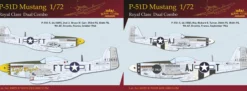 Eduard R0021 North American P-51D Mustang Dual Combo | 2 Stück | Flugzeug Bausätze 1:72