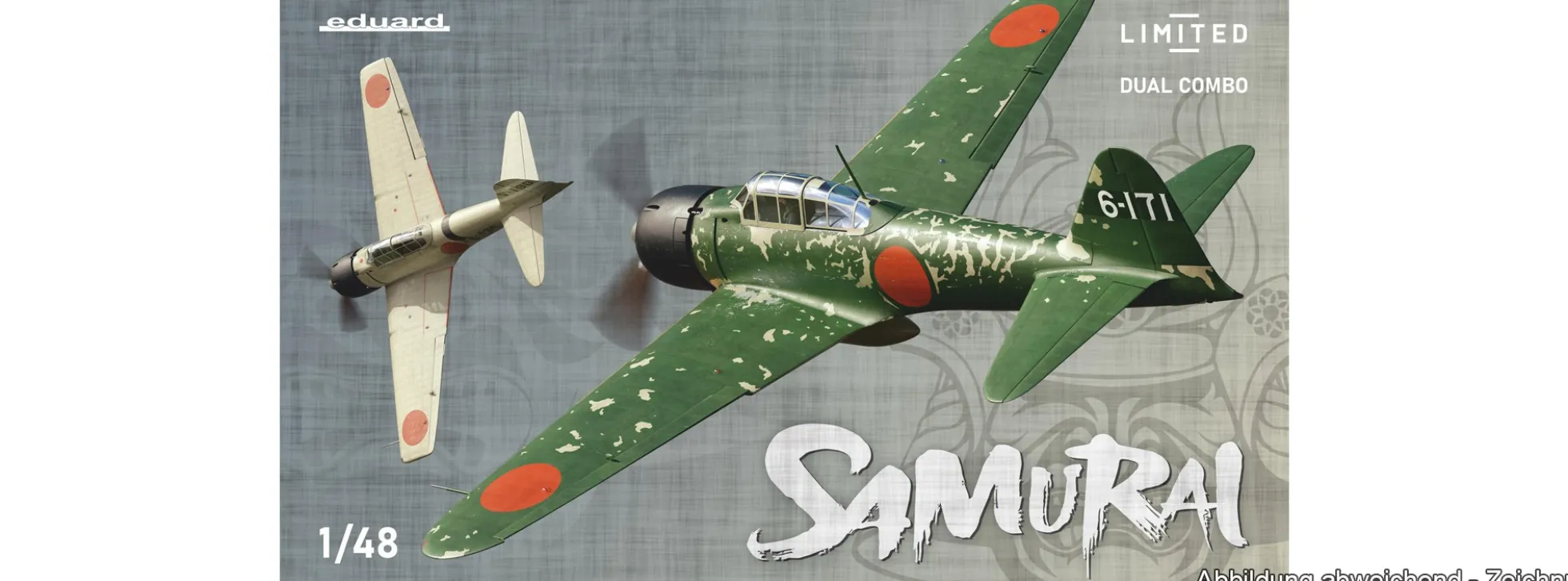 Eduard 11168 SAMURAI DUAL COMBO Limited Edition | Flugzeug Bausatz 1:48