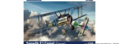 Eduard 8486 Sopwith F.1 Camel Clerget Weekend Edition | Flugzeug Bausatz 1:48