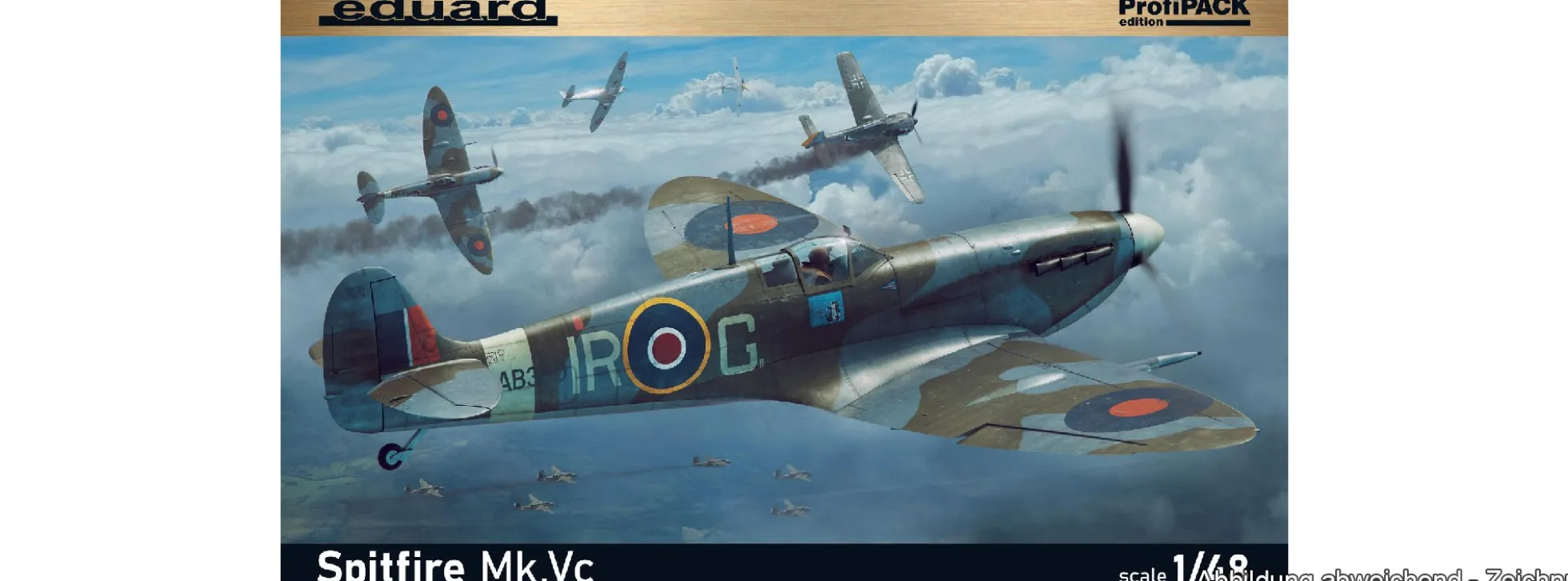 Eduard 82158 Spitfire Mk.Vc | Flugzeug Bausatz 1:48