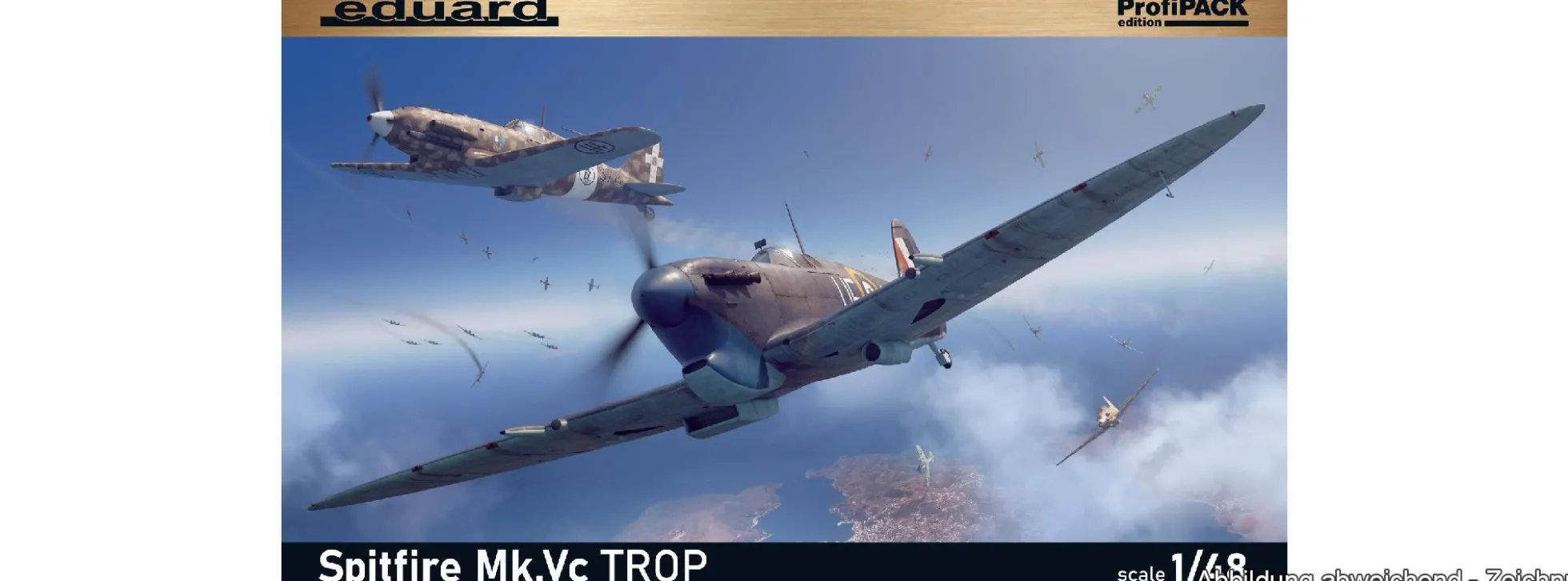 Eduard 82126 Spitfire Mk.Vc TROP | Flugzeug Bausatz 1:48