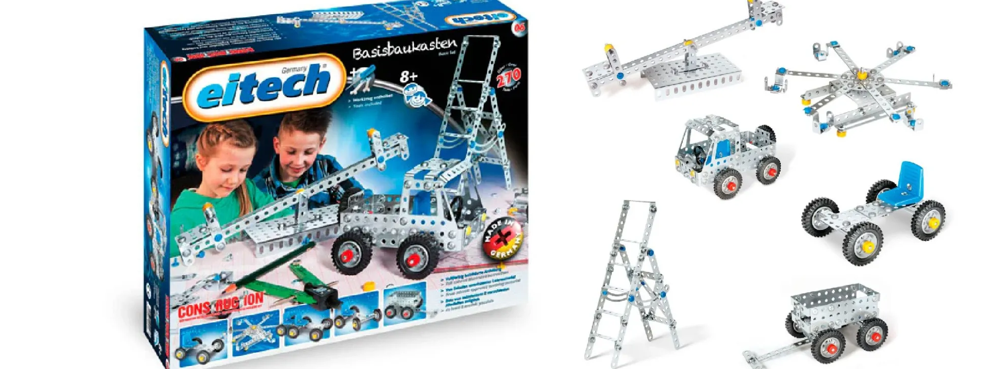 eitech C06 Metallbaukasten | Basisbaukasten