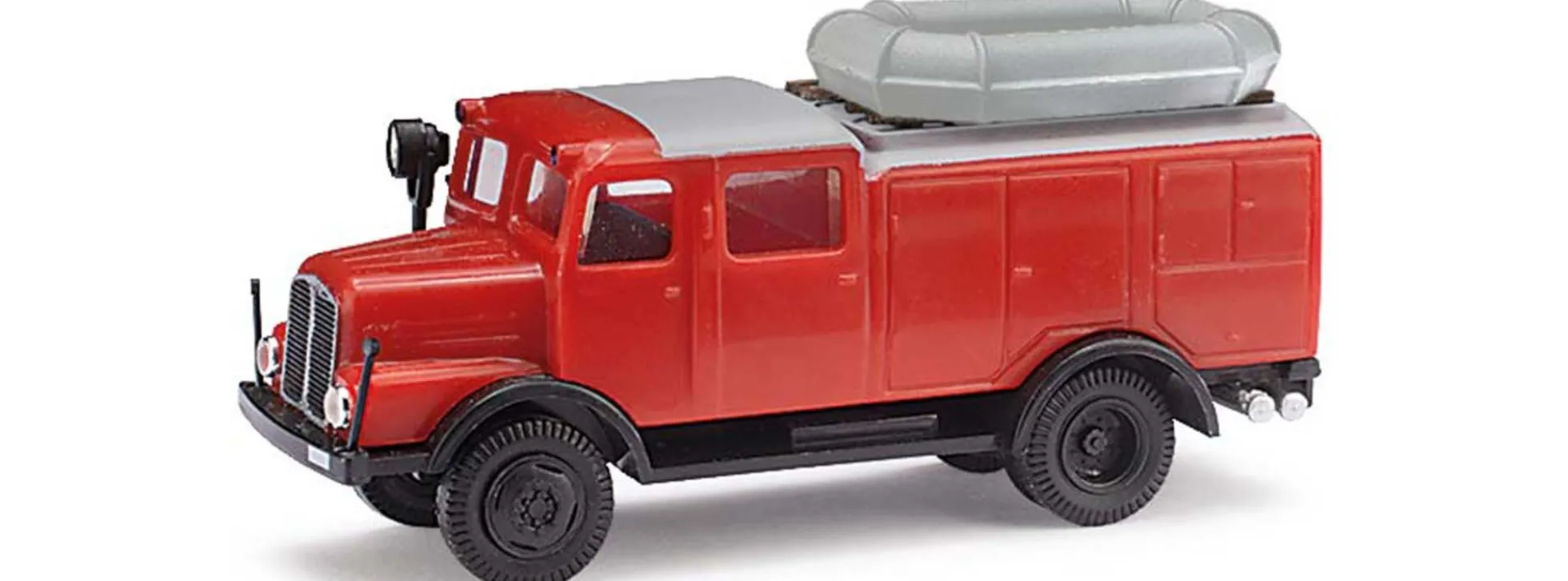 ESPEWE 95624 IFA S4000 TLF 16 Feuerwehr mit Boot | Blaulichtmodell 1:87