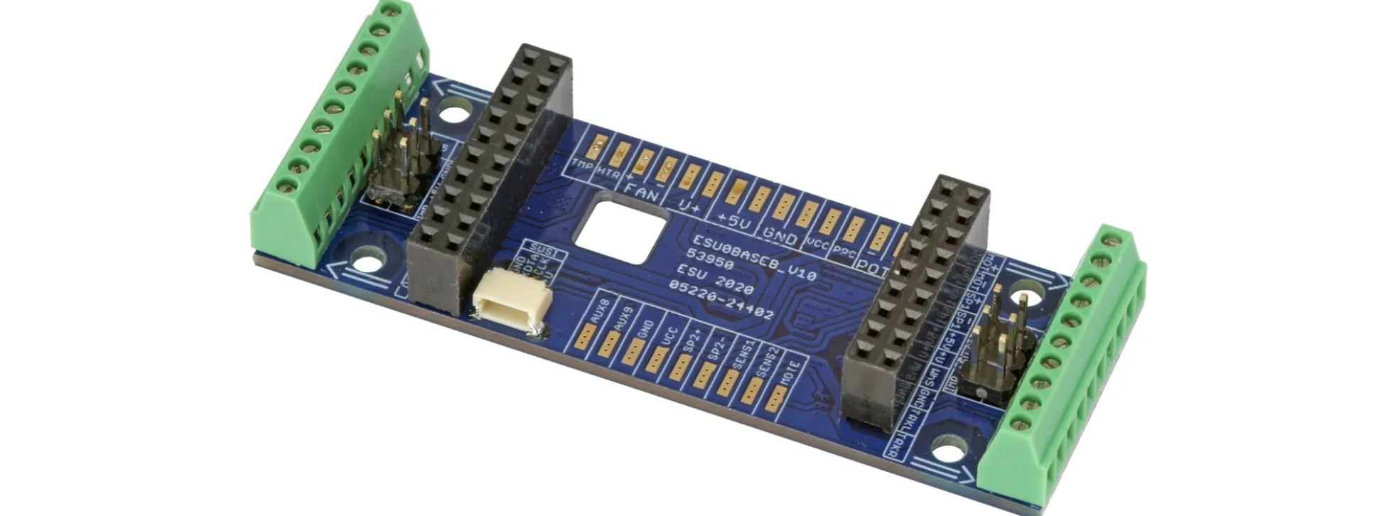 ESU 53950 Adapterplatine für LokSound/LokPilot L mit Schraubklemmen