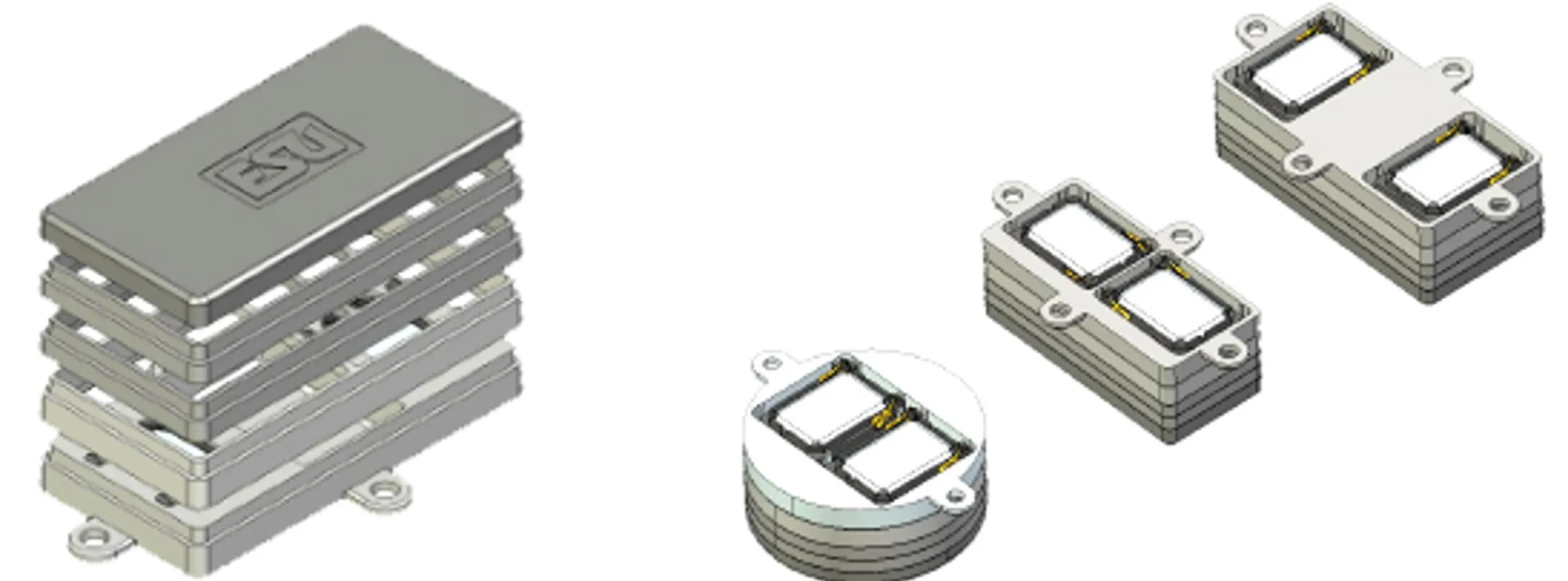 ESU 50340 Lautsprecherset Dual 11x15mm Modulares Schallkapselset | Spur H0