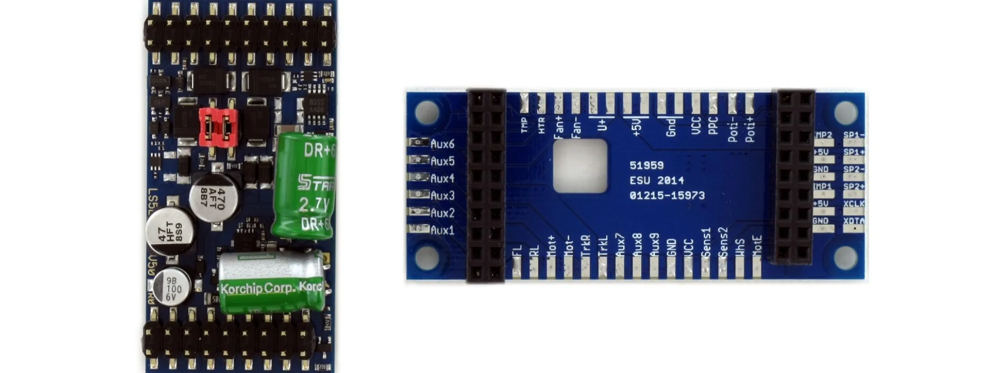 ESU 58315 LokSound 5 L DCC/MM/SX/M4 Leerdecoder | Stiftleiste mit Adapter | Spur 0