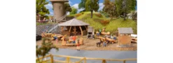 FALLER 190036 Aktions-Set Abenteuerspielplatz | Gebäude Bausatz Spur H0
