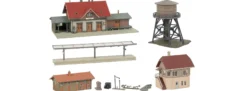 FALLER 239011 Aktions-Set Bahnhof Feldsee | Gebäude Bausatz Spur N