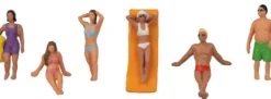 FALLER 151688 Am Strand | 6 Stück | Figuren Spur H0